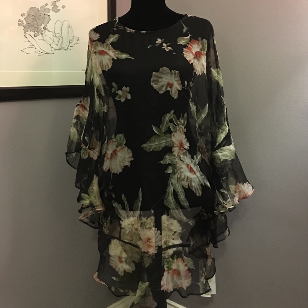 Sheer Tunic/Mini Dress